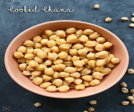 Chana (Boiled Chickpeas)